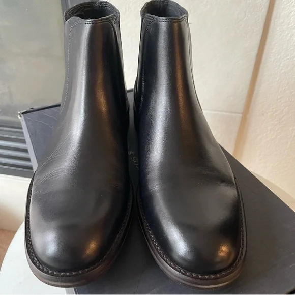 John Varvatos Waverly Covered Chelsea Men’s Boots Size 8 - Picture 8 of 8